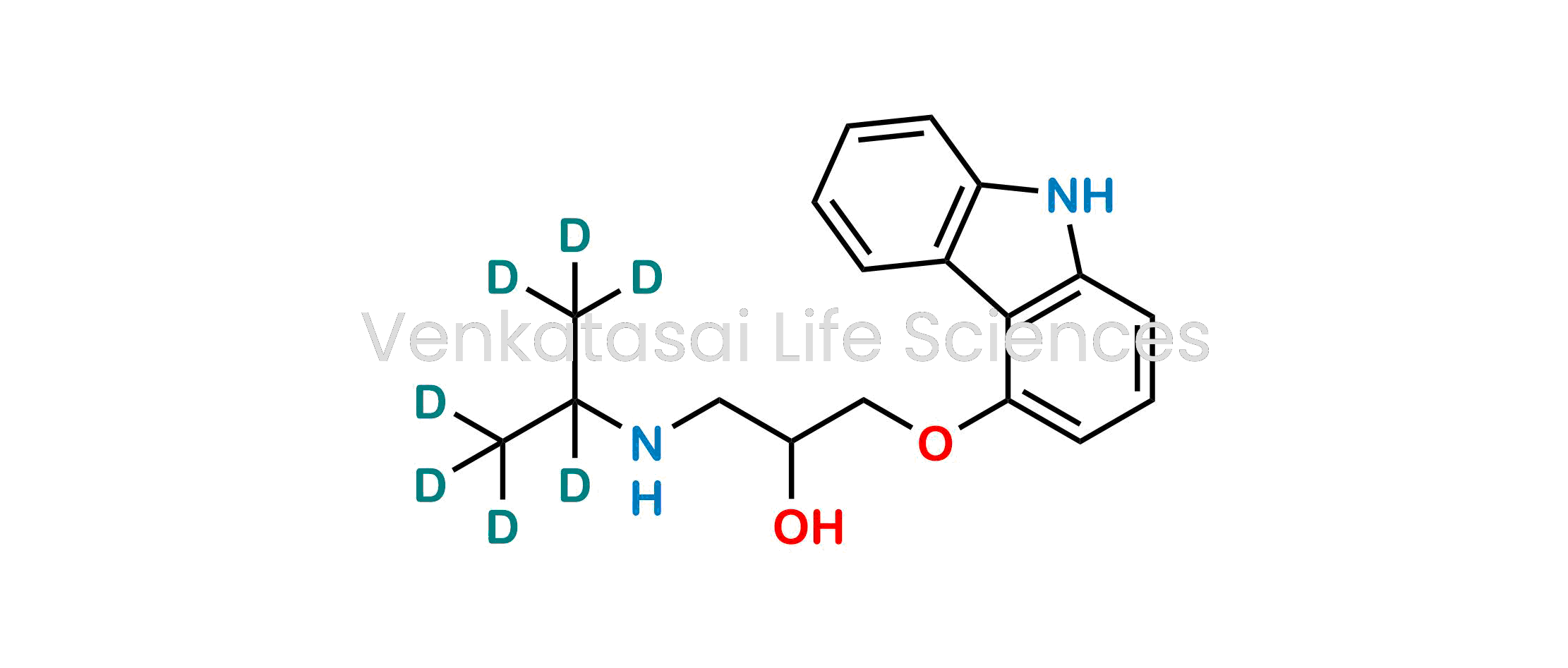 1-((9H-carbazol-4-yl)oxy)-3-((propan-2-yl-d7)amino)propan-2-ol