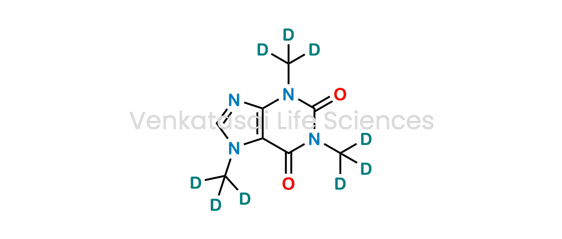 3,7-Dihydro-1,3,7-(trimethyl-d9)-1H-purine-2,6-dione