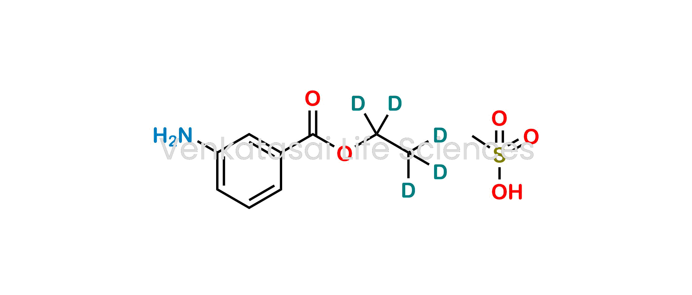 ethyl-d5 3-aminobenzoate methanesulfonate
