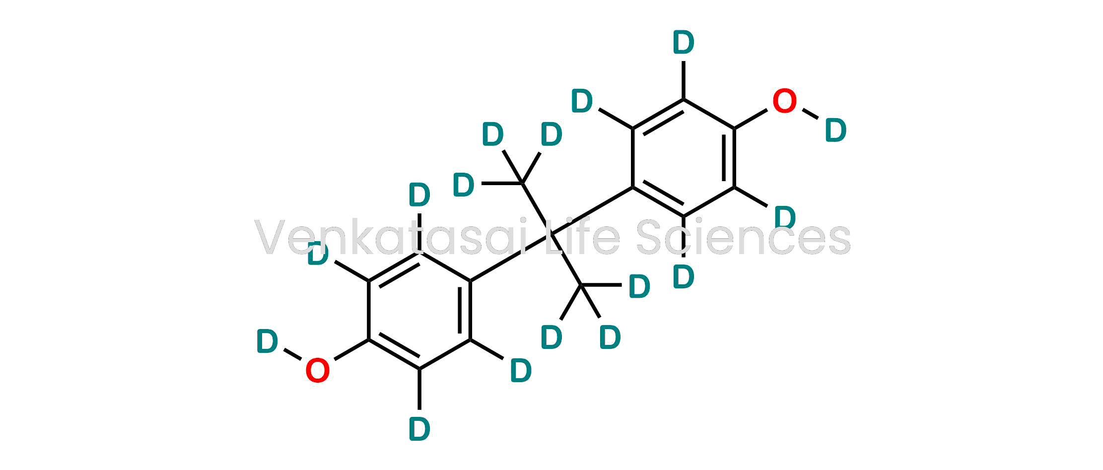 1,2,4,5-Tetradeuterio-3-deuteriooxy-6-[1,1,1,3,3,3-hexadeuterio-2-(2,3,5,6-tetradeuterio-4-deuteriooxyphenyl)propan-2-yl]benzene
