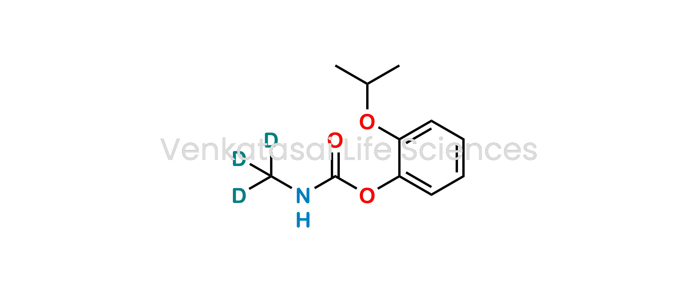 2-Isopropoxyphenyl (methyl-d3)carbamate; (2-Propan-2-xloxyphenyl) N-(trideuteriomethyl)carbamate;