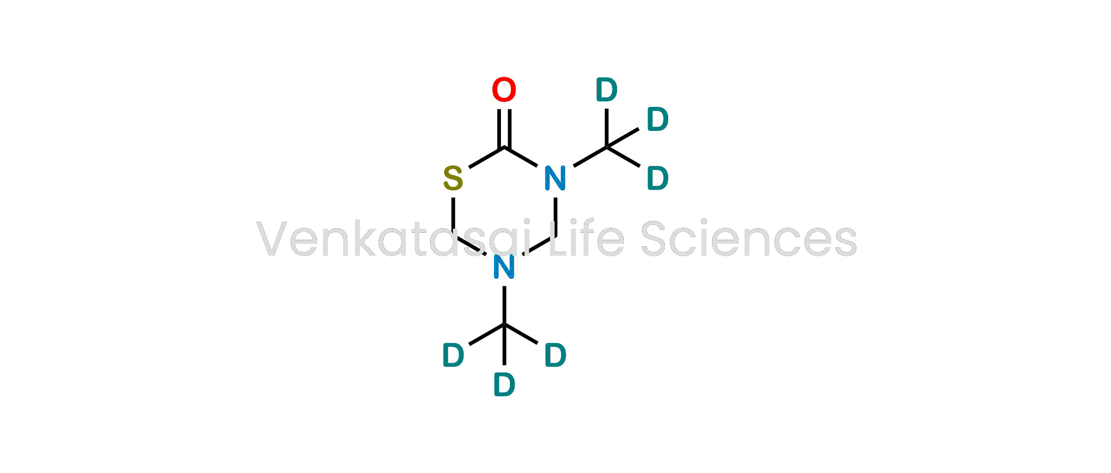 3,5-bis(methyl-d3)-1,3,5-thiadiazinan-2-one