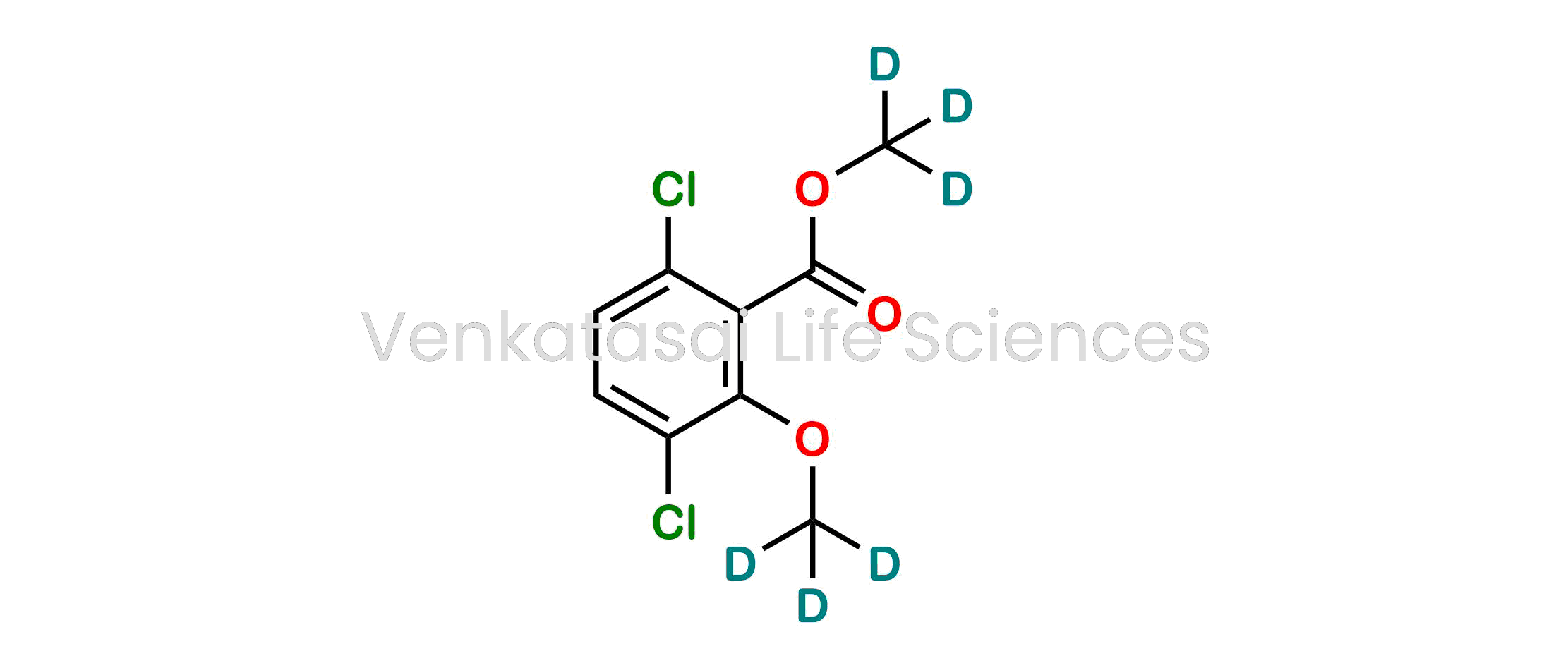 methyl-d3 3,6-dichloro-2-(methoxy-d3)benzoate