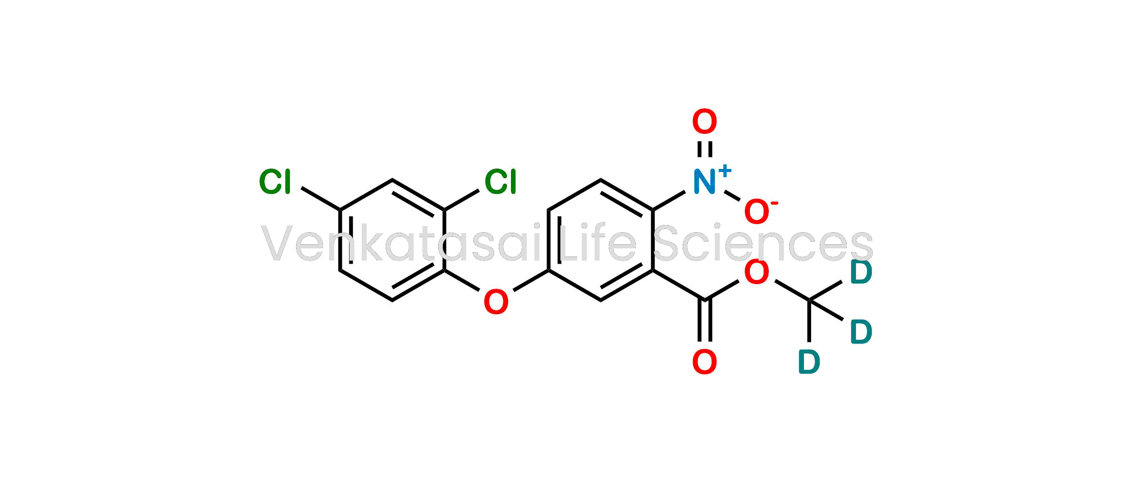 methyl-d3 5-(2,4-dichlorophenoxy)-2-nitrobenzoate
