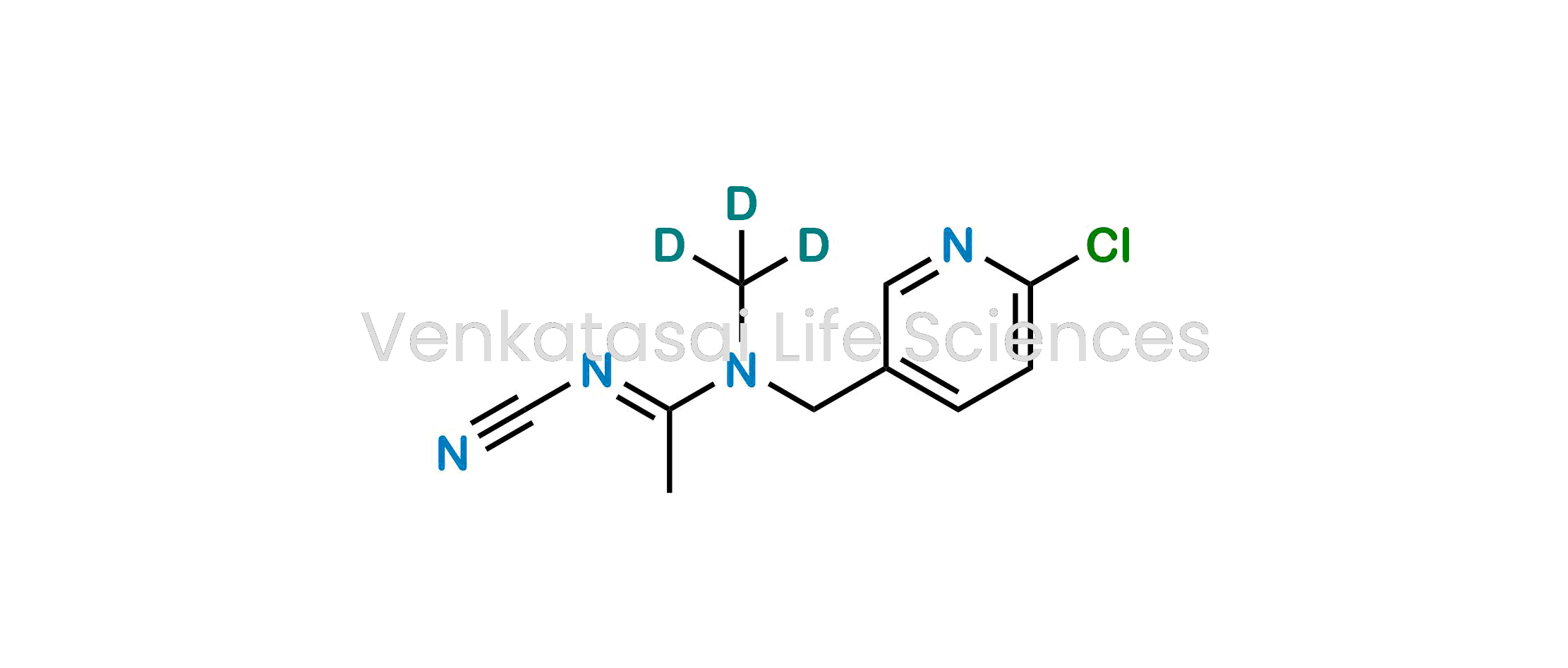 N-((6-Chloropyridin-3-yl)methyl)-N'-cyano-N-(methyl-d3)acetimidamide