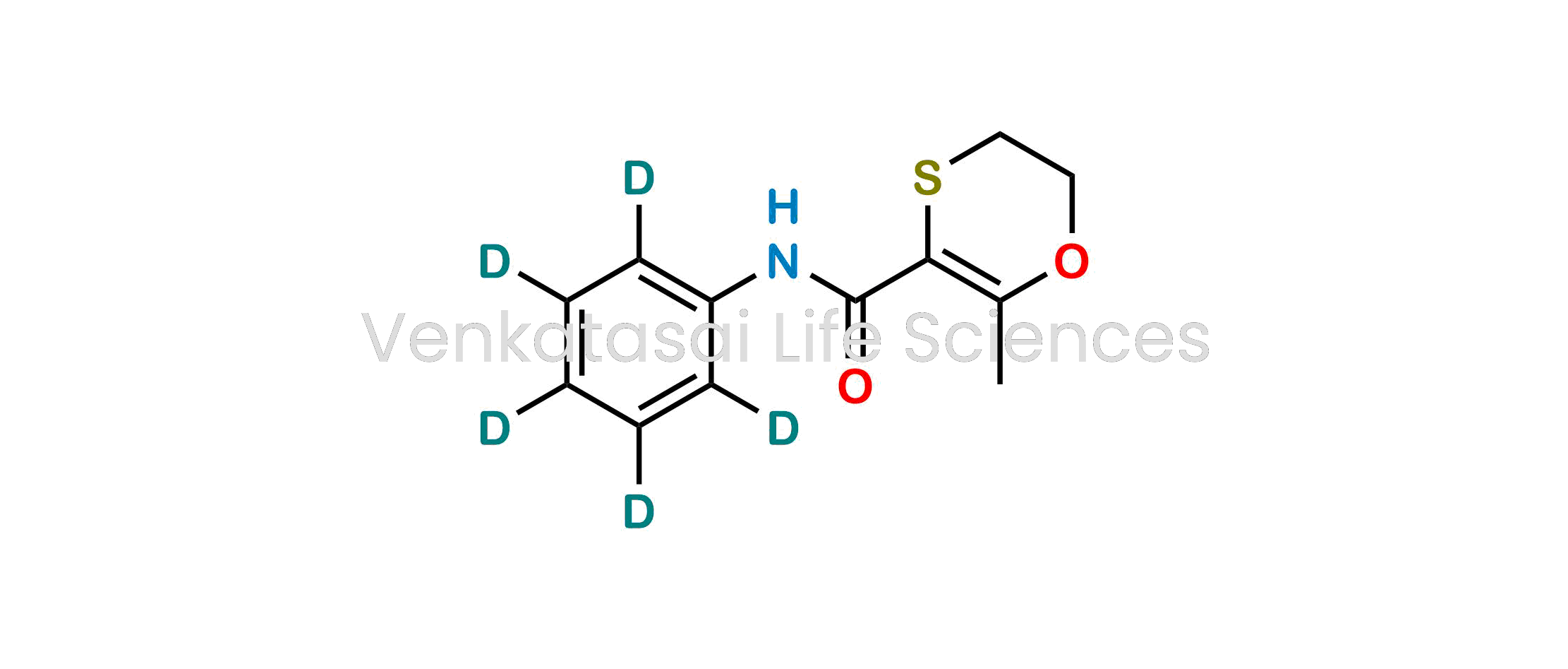 2-methyl-N-(phenyl-d5)-5,6-dihydro-1,4-oxathiine-3-carboxamide