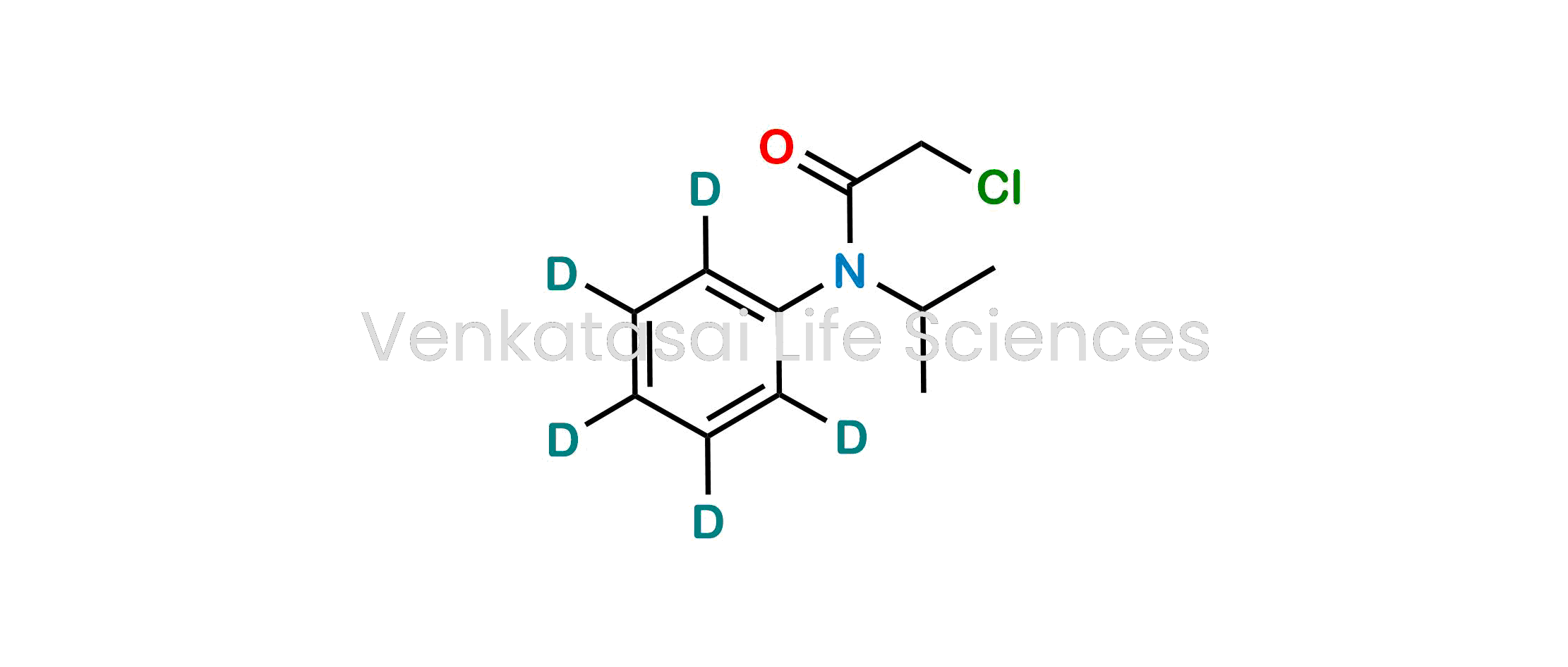 2-Chloro-N-(1-methylethyl)-N-phenylacetamide-d5; 2-Chloro-N-isopropylacetanilide-d5