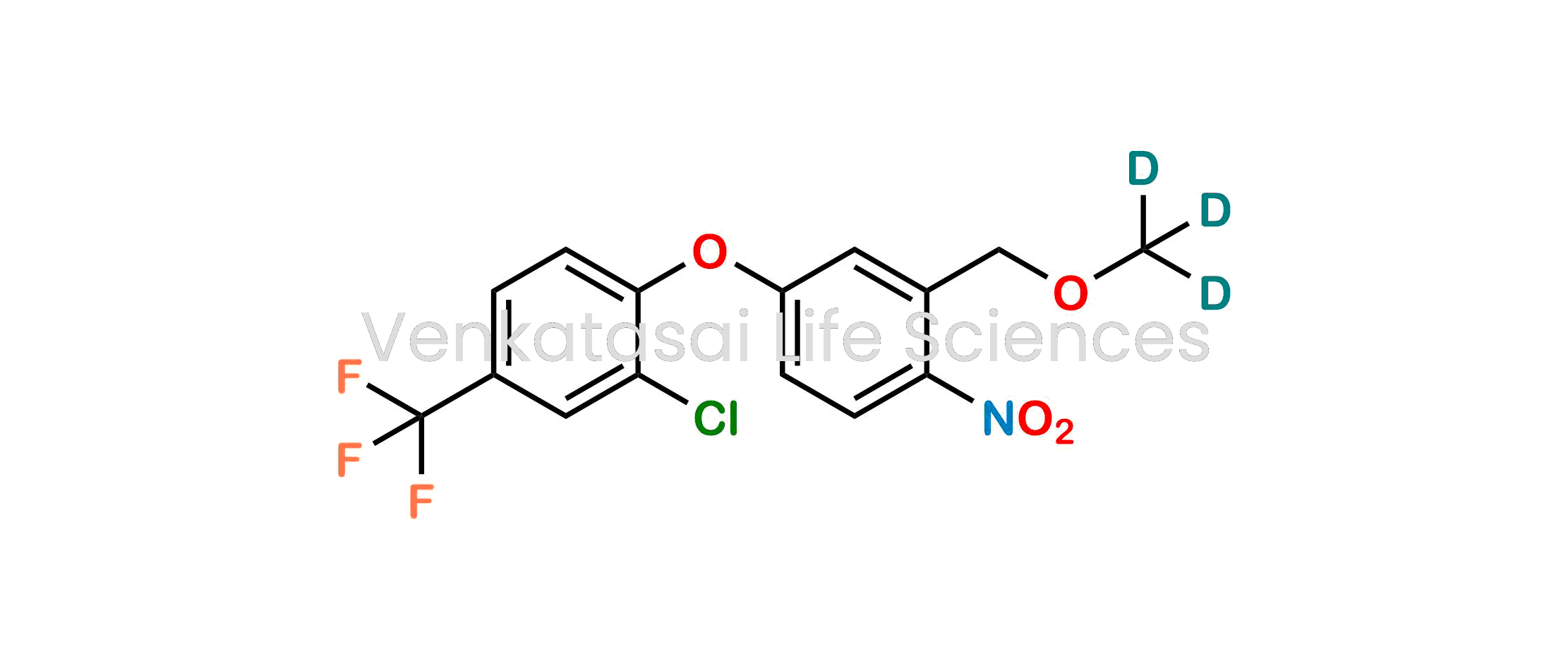 2-chloro-1-(3-((methoxy-d3)methyl)-4-nitrophenoxy)-4-(trifluoromethyl)benzene