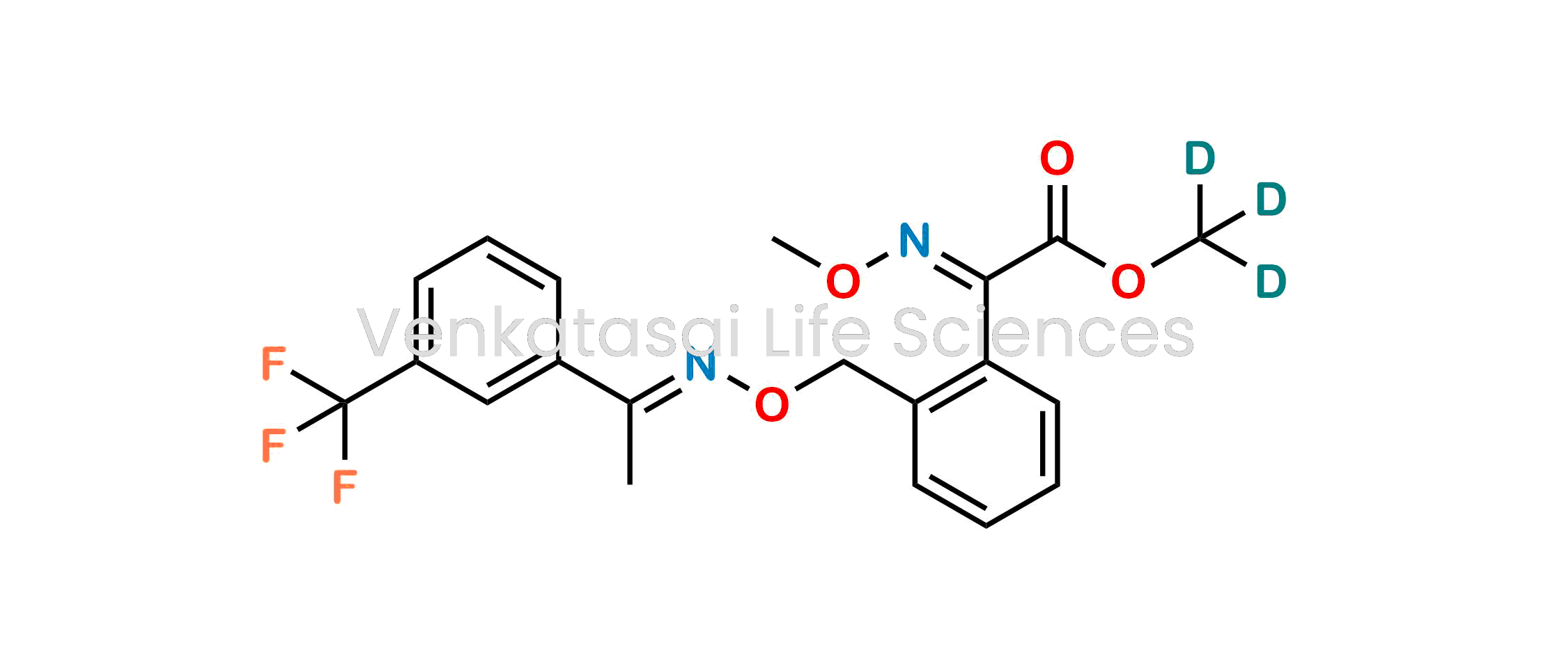 Methyl-d3 (E)-2-(methoxyimino)-2-(2-(((((E)-1-(3-(trifluoromethyl)phenyl)ethylidene)amino)oxy)methyl)phenyl)acetate