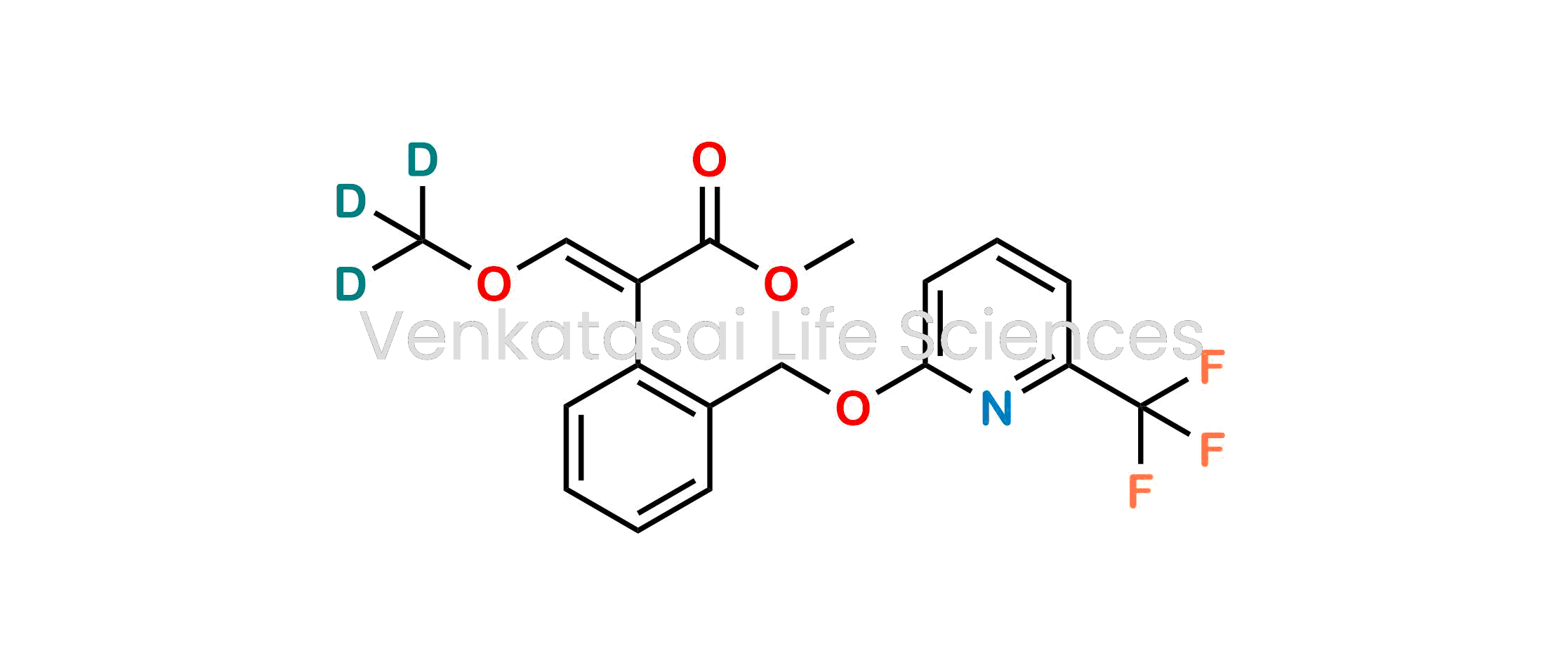Methyl (E)-3-(methoxy-d3)-2-(2-(((6-(trifluoromethyl)pyridin-2-yl)oxy)methyl)phenyl)acrylate