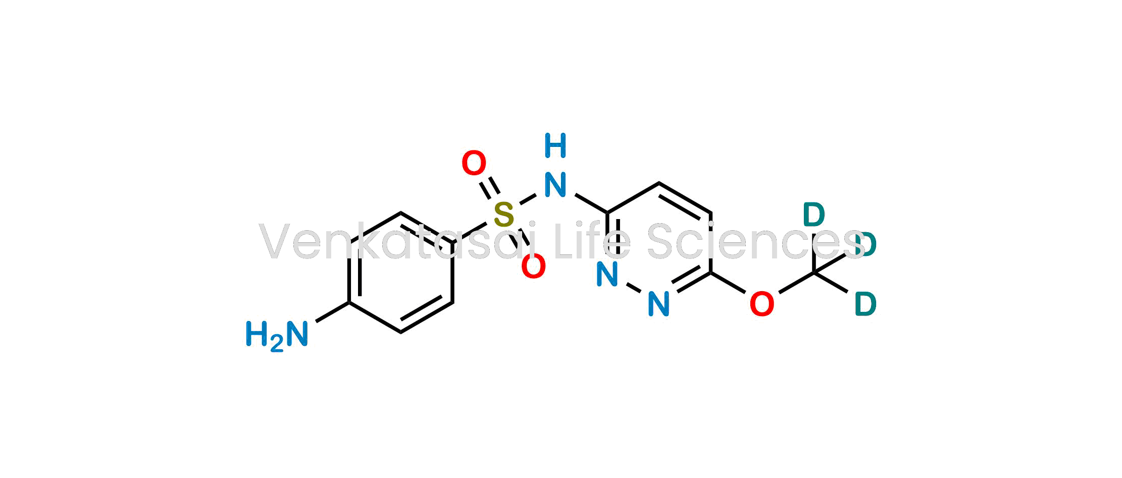 4-Amino-N-(6-(methoxy-d3)pyridazin-3-yl)benzenesulfonamide