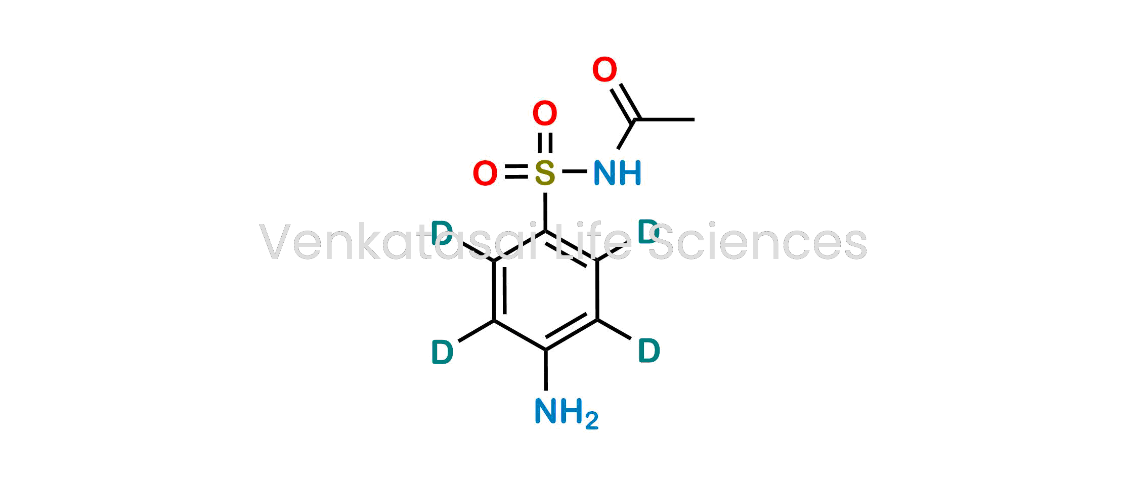 N-((4-aminophenyl-2,3,5,6-d4)sulfonyl)acetamide
