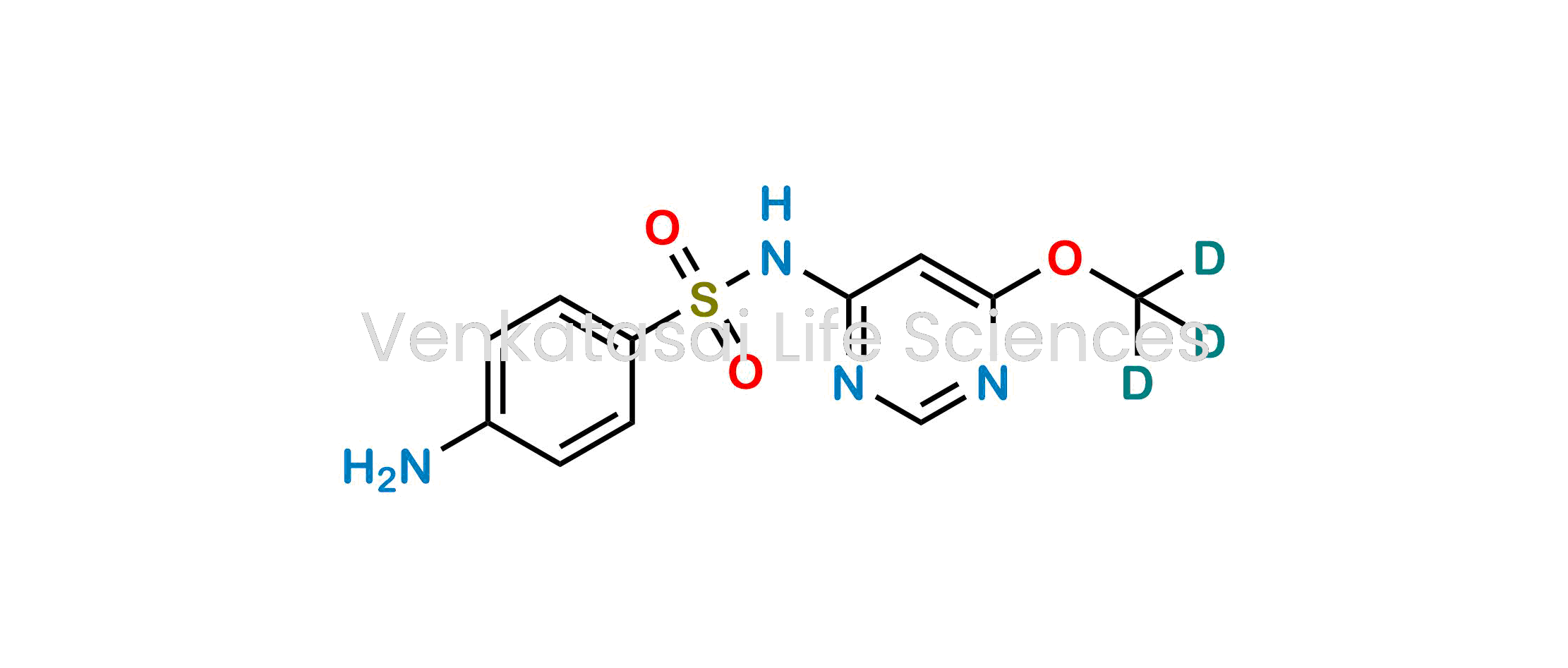 4-amino-N-(6-(methoxy-d3)pyrimidin-4-yl)benzenesulfonamide