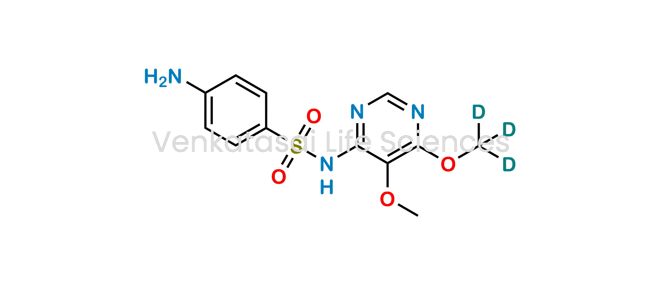 4-Amino-N-(5-methoxy-6-(methoxy-d3)pyrimidin-4-yl)benzenesulfonamide
