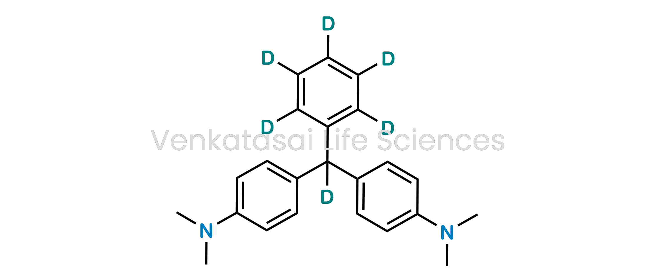 4-[Deuterio-(4-dimethylaminophenyl)-(2,3,4,5,6-pentadeuteriophenyl)methyl]-N,N-dimethylaniline