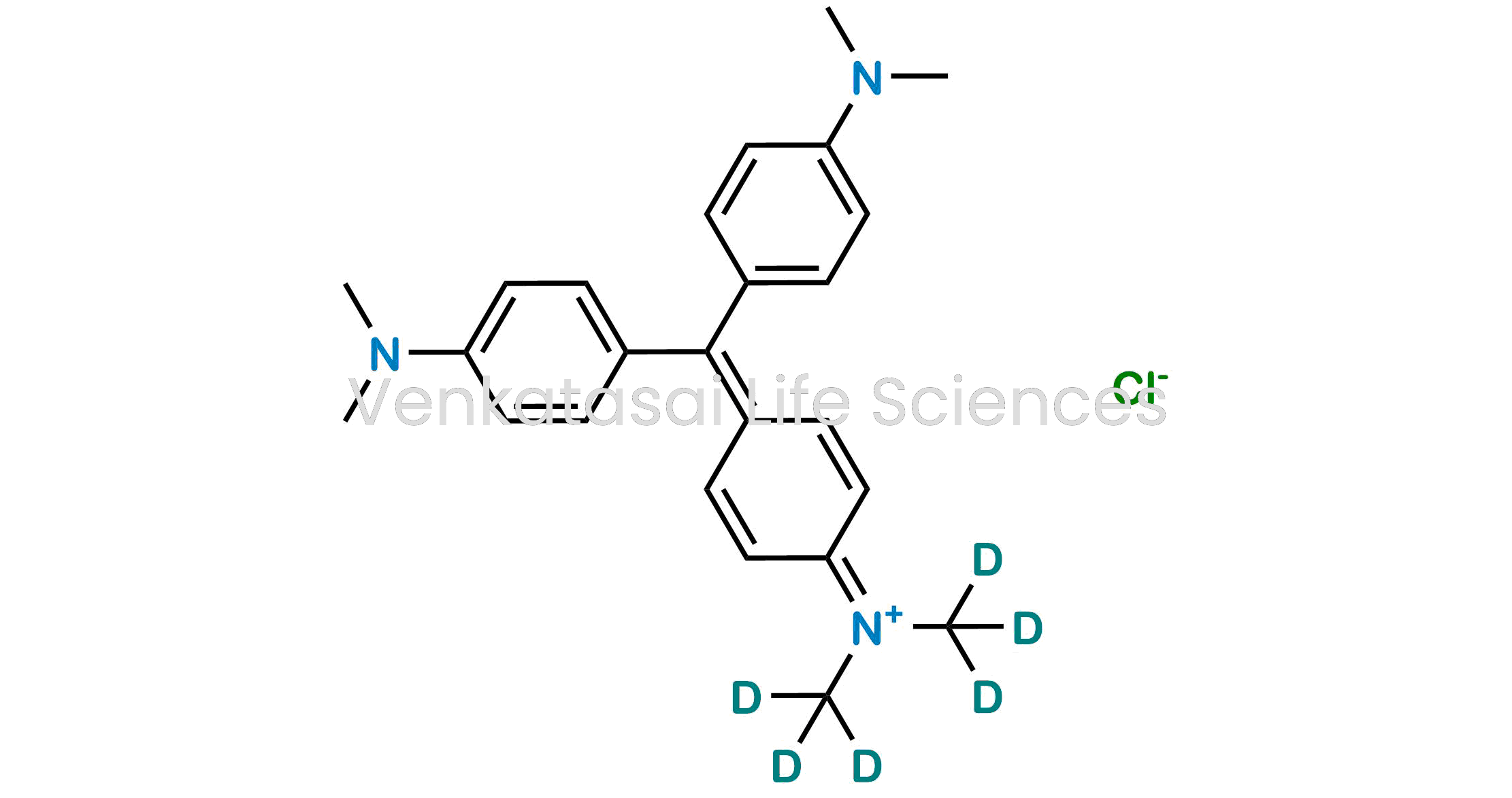 N-[4-[Bis[4-(dimethylamino)phenyl]methylene]-2,5-cyclohexadien-1-ylidene]-N-methylmethanaminium Chloride-d6
