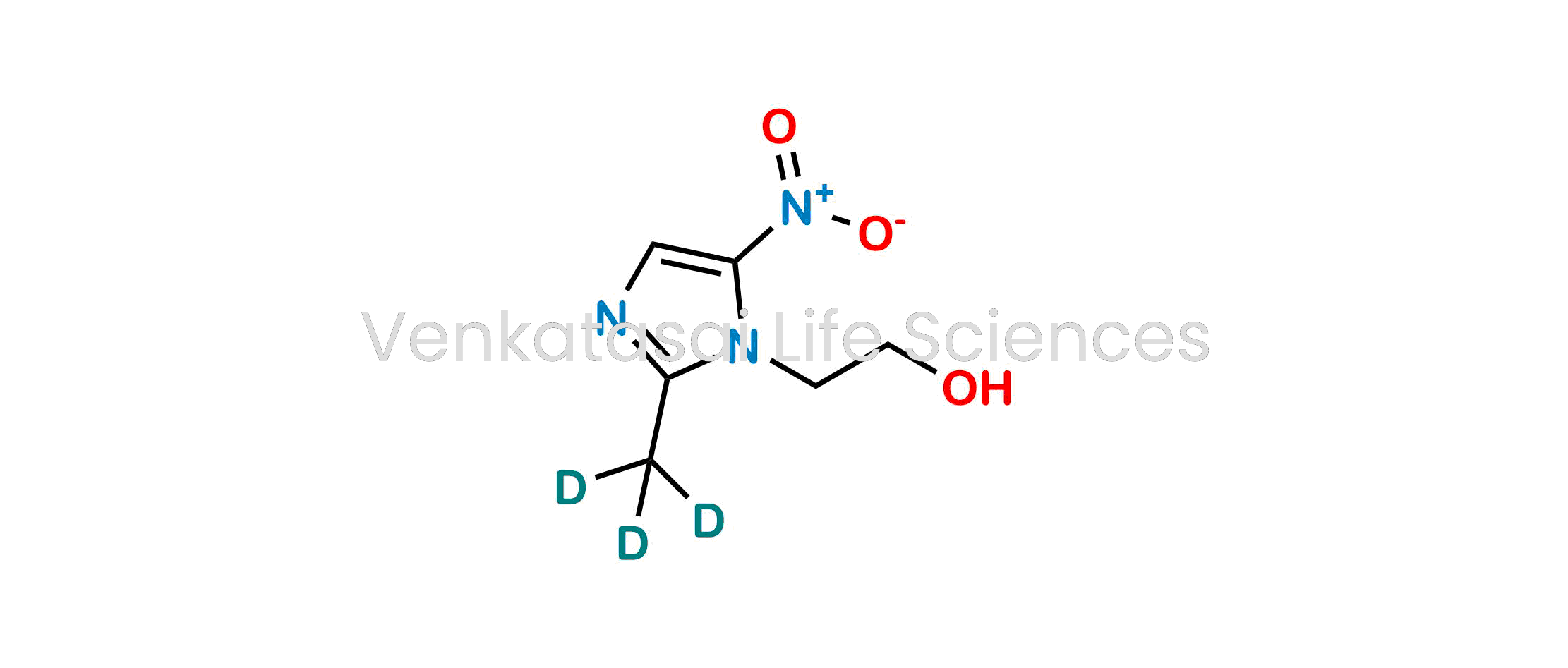 2-(2-(Methyl-d3)-5-nitro-1H-imidazol-1-yl)ethan-1-ol