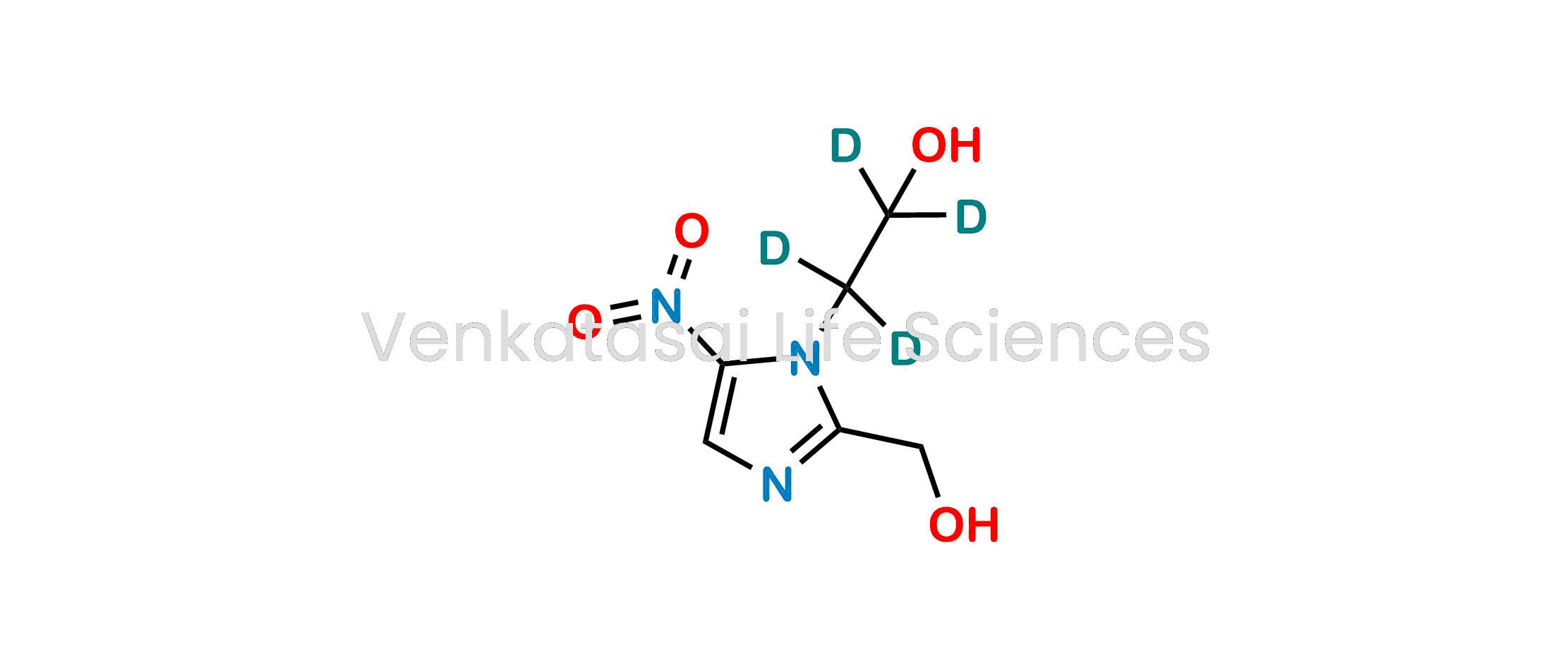 2-(2-(Hydroxymethyl)-5-nitro-1H-imidazol-1-yl)ethan-1,1,2,2-d4-1-ol