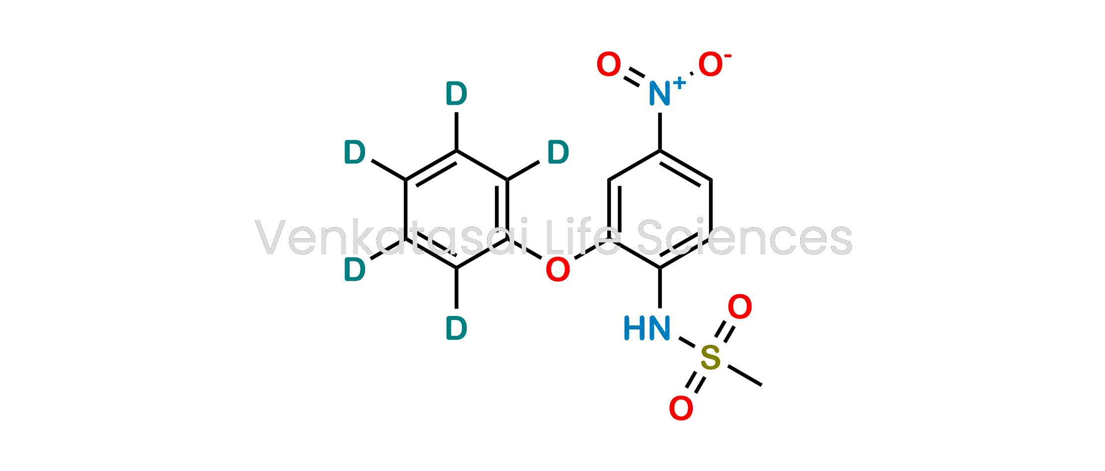 N-(4-nitro-2-(phenoxy-d5)phenyl)methanesulfonamide