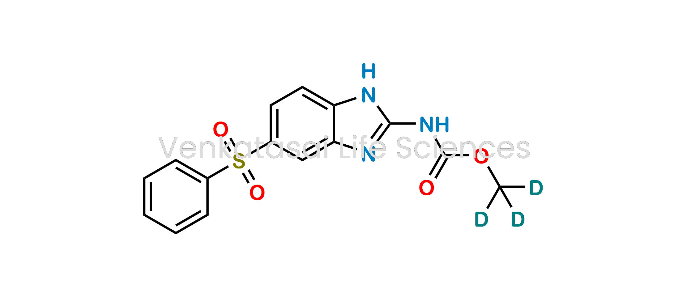 methyl-d3 (5-(phenylsulfonyl)-1H-benzo[d]imidazol-2-yl)carbamate