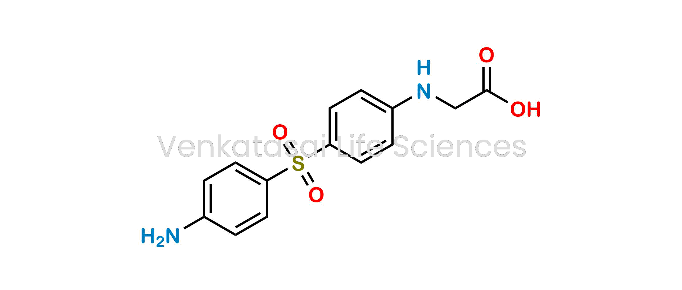 (4-((4-aminophenyl)sulfonyl)phenyl)glycine